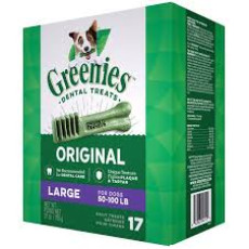 Greenies 大型 Large 牙齒骨 17支